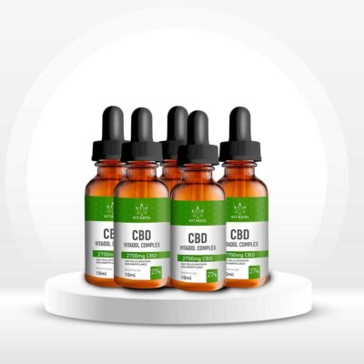 5 x Vitadol Complex CBD Öl 27% 10ml - CBDwelt