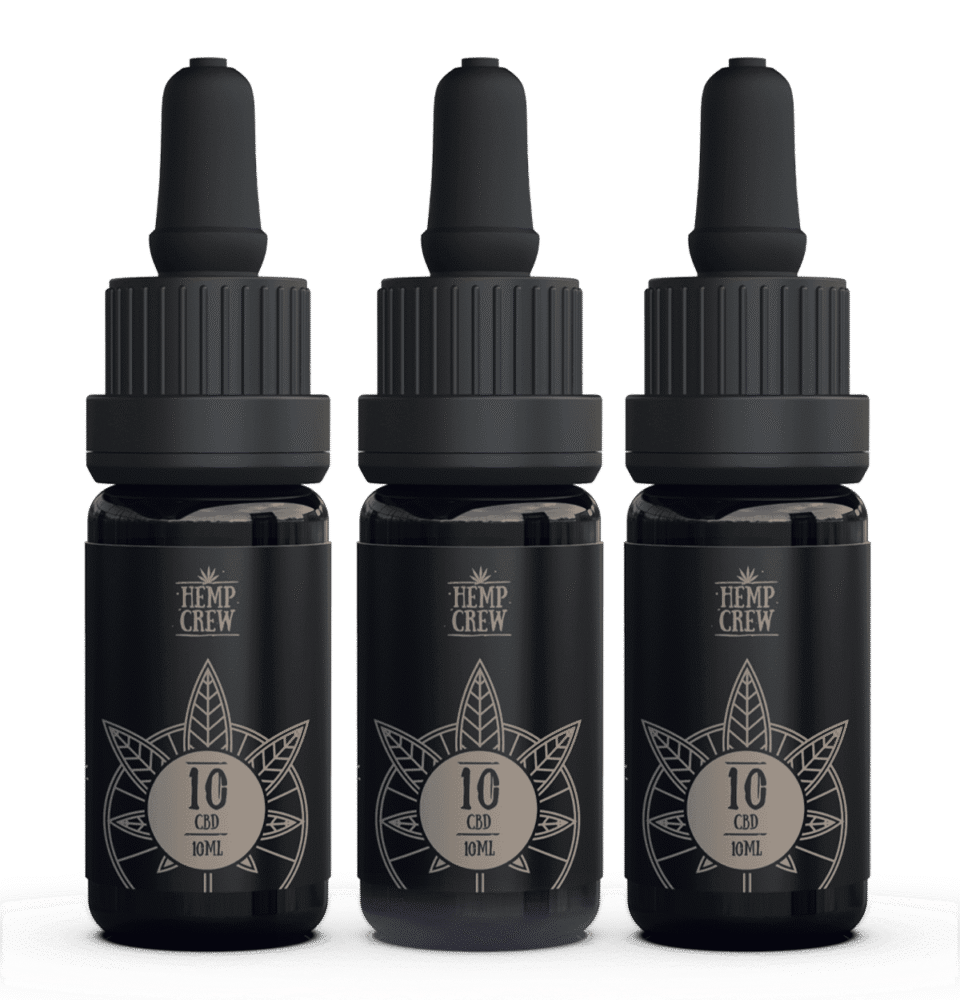 Angebot 2 + 1 gratis 10% CBD Hanf Natur - HempCrew
