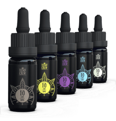 Angebot 2 + 1 gratis 10% CBD Öl - HempCrew