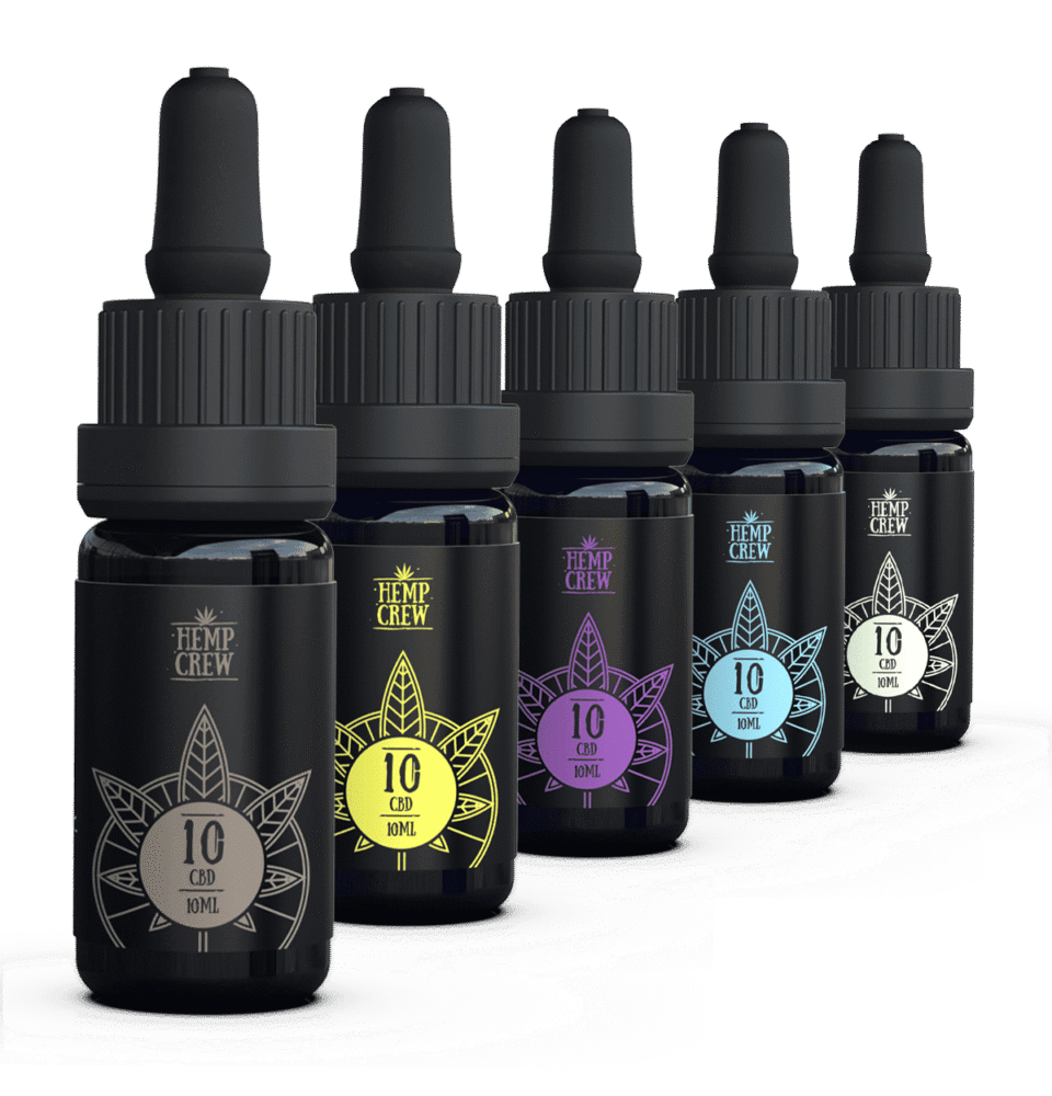 Angebot 2 + 1 gratis 10% CBD Öl - HempCrew