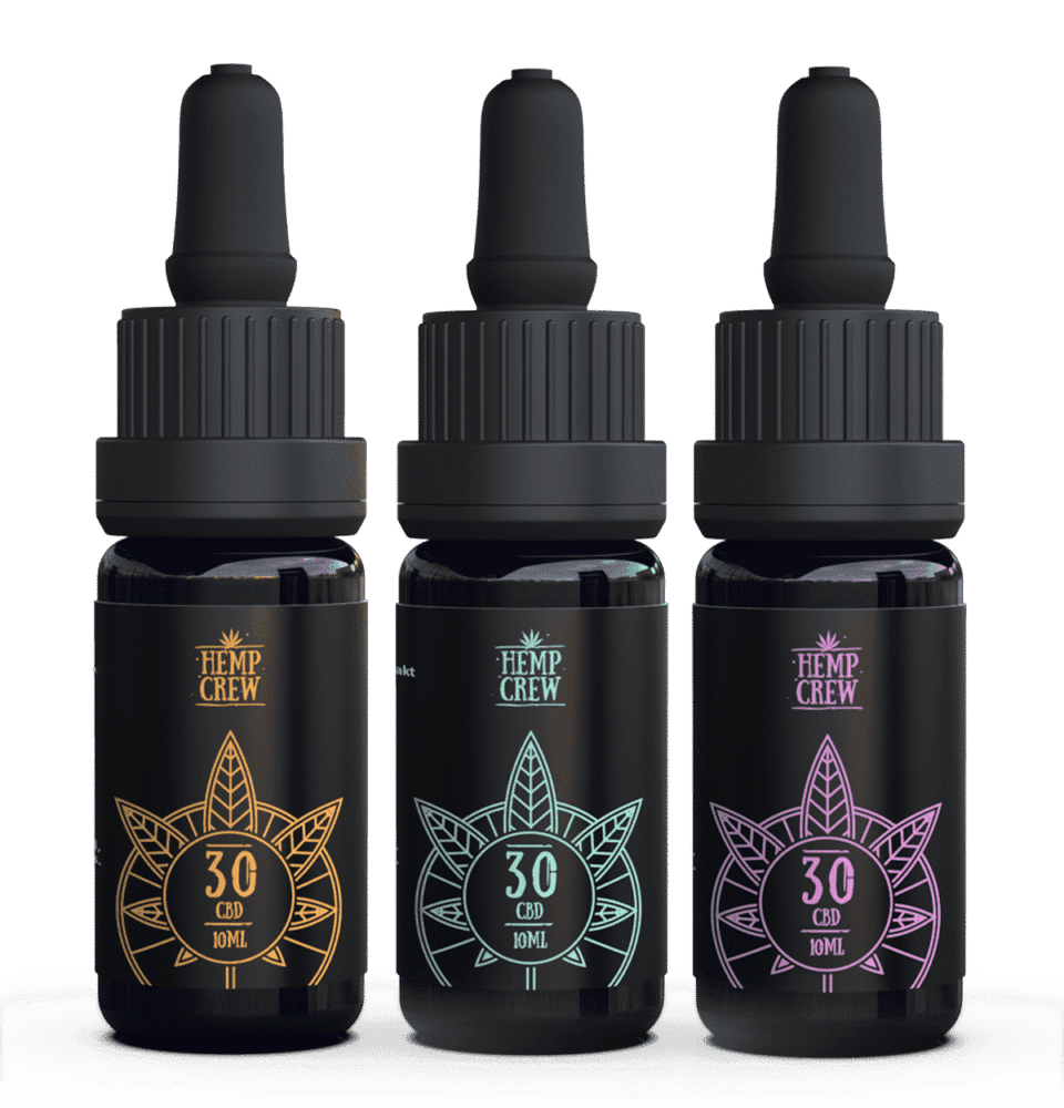 Angebot 2 + 1 gratis 30% CBD Öl - HempCrew