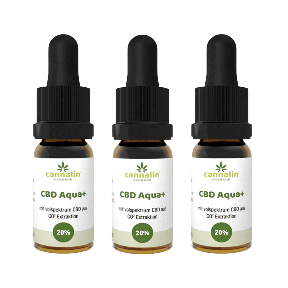 Aqua CBD 20% Angebot 10ml 3 zum Preis von 2 - Cannalin
