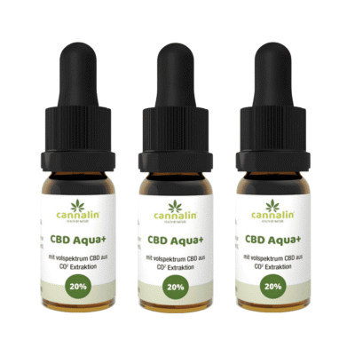 Aqua CBD 20% Angebot 10ml 3 zum Preis von 2 - Cannalin