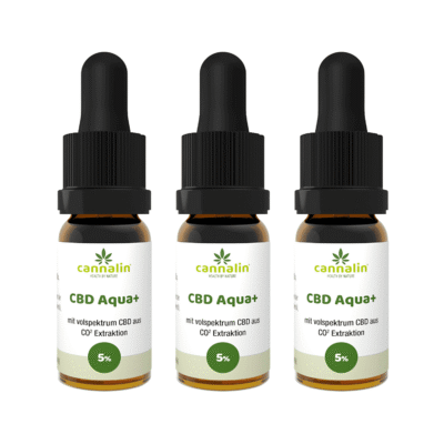 Aqua CBD 5% Angebot 10ml 3 zum Preis von 2 - Cannalin