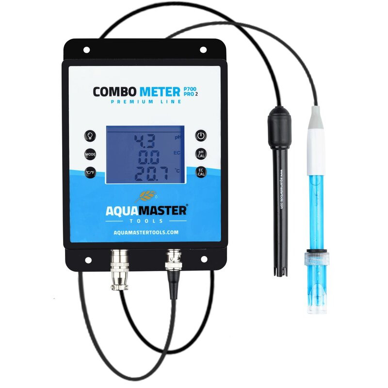Aqua Master Tools P700 Pro 2 Combo Meter - Grow Guru