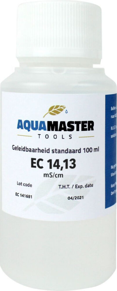 Aqua Master Tools Pufferlösung EC 1413 100ml - Grow Guru