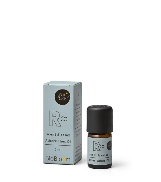 Bio Aromatherapie mit Hanfterpenen scent & relax 5ml - BioBloom