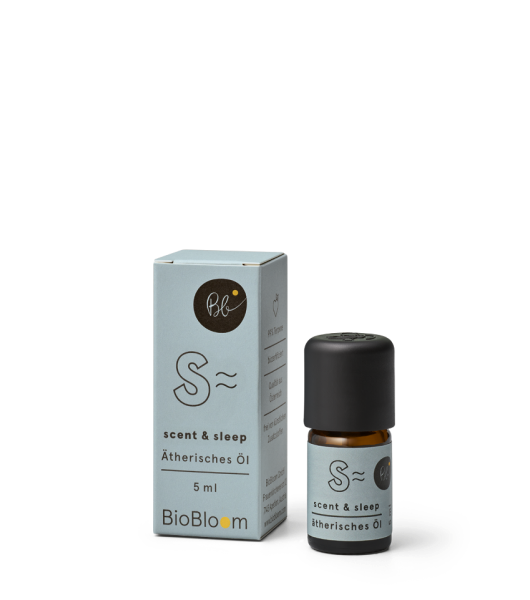 Bio Aromatherapie mit Hanfterpenen scent & sleep 5ml - BioBloom
