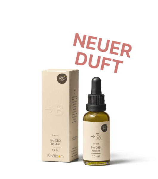 Bio CBD Hautöl boost - BioBloom