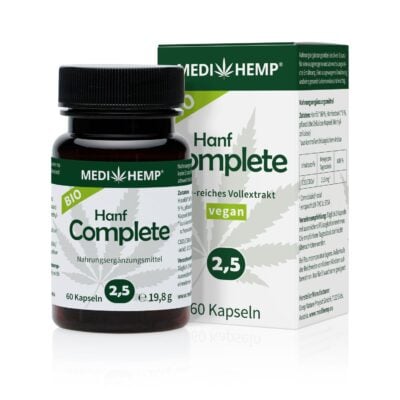Bio Hanf Complete Kapseln 25% - MEDIHEMP