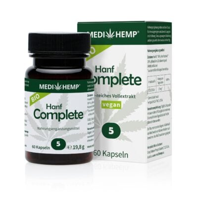 Bio Hanf Complete Kapseln 5% - MEDIHEMP