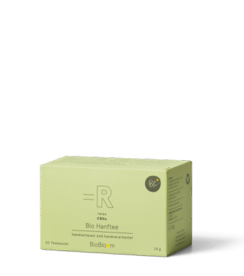 Bio Hanftee Teebox relax - BioBloom