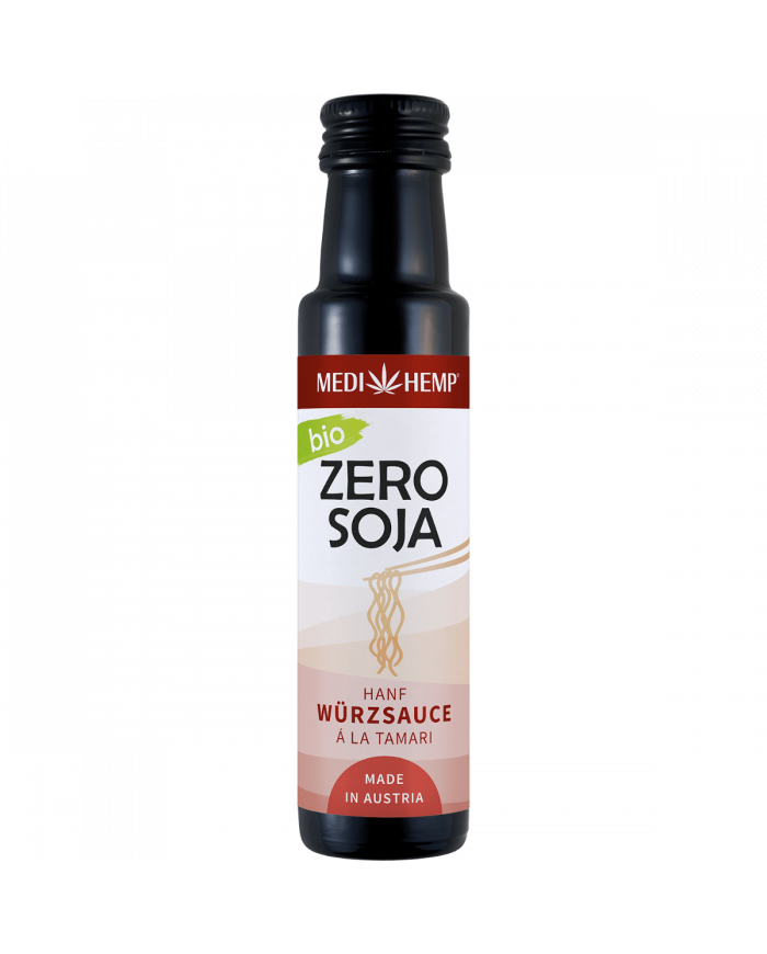 Bio Zero Soja Hanf-Würzsauce à la Tamari 100ml - MEDIHEMP