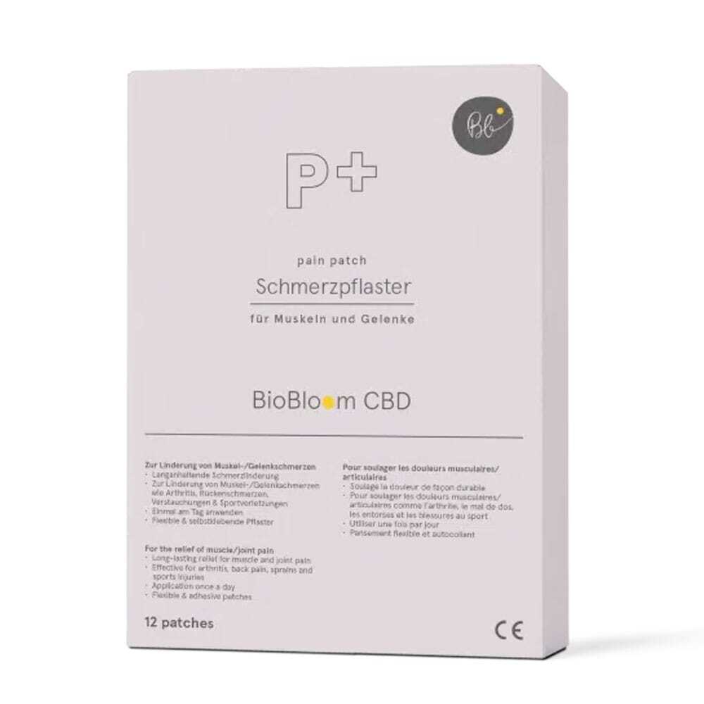 BioBloom CBD Schmerzpflaster - CBDwelt
