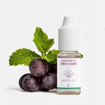 CBD E-Liquid Traube & Minze - Nordic Oil
