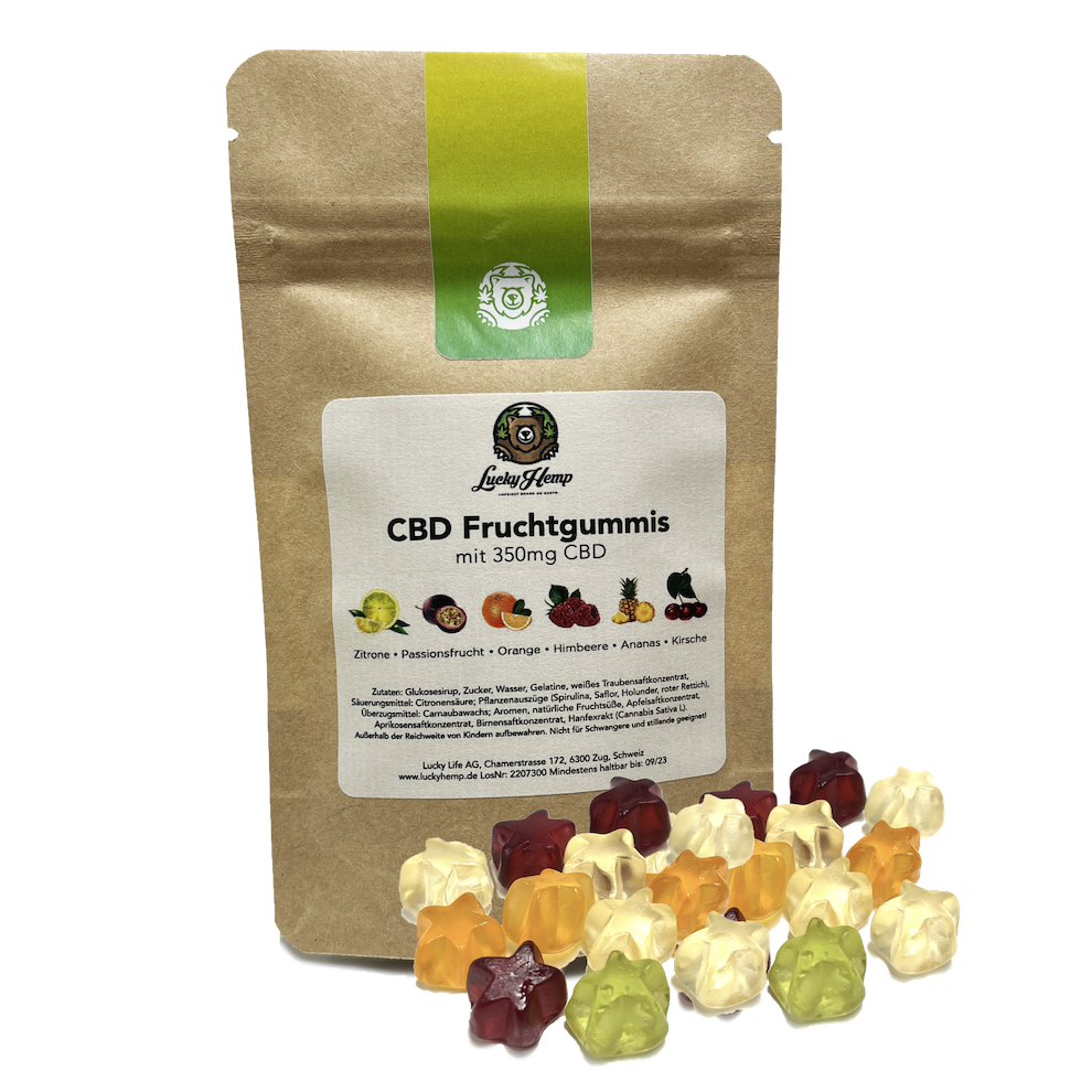CBD Fruchtgummis - Lucky Hemp