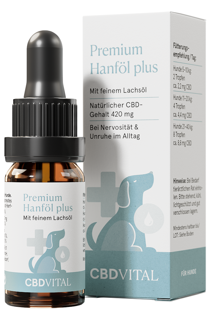 CBD Hanföl für Hunde - CBD Vital