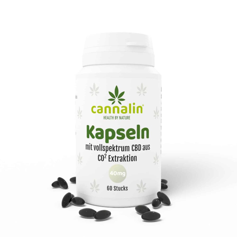 CBD Kapseln 40mg - Cannalin