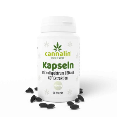 CBD Kapseln 40mg - Cannalin
