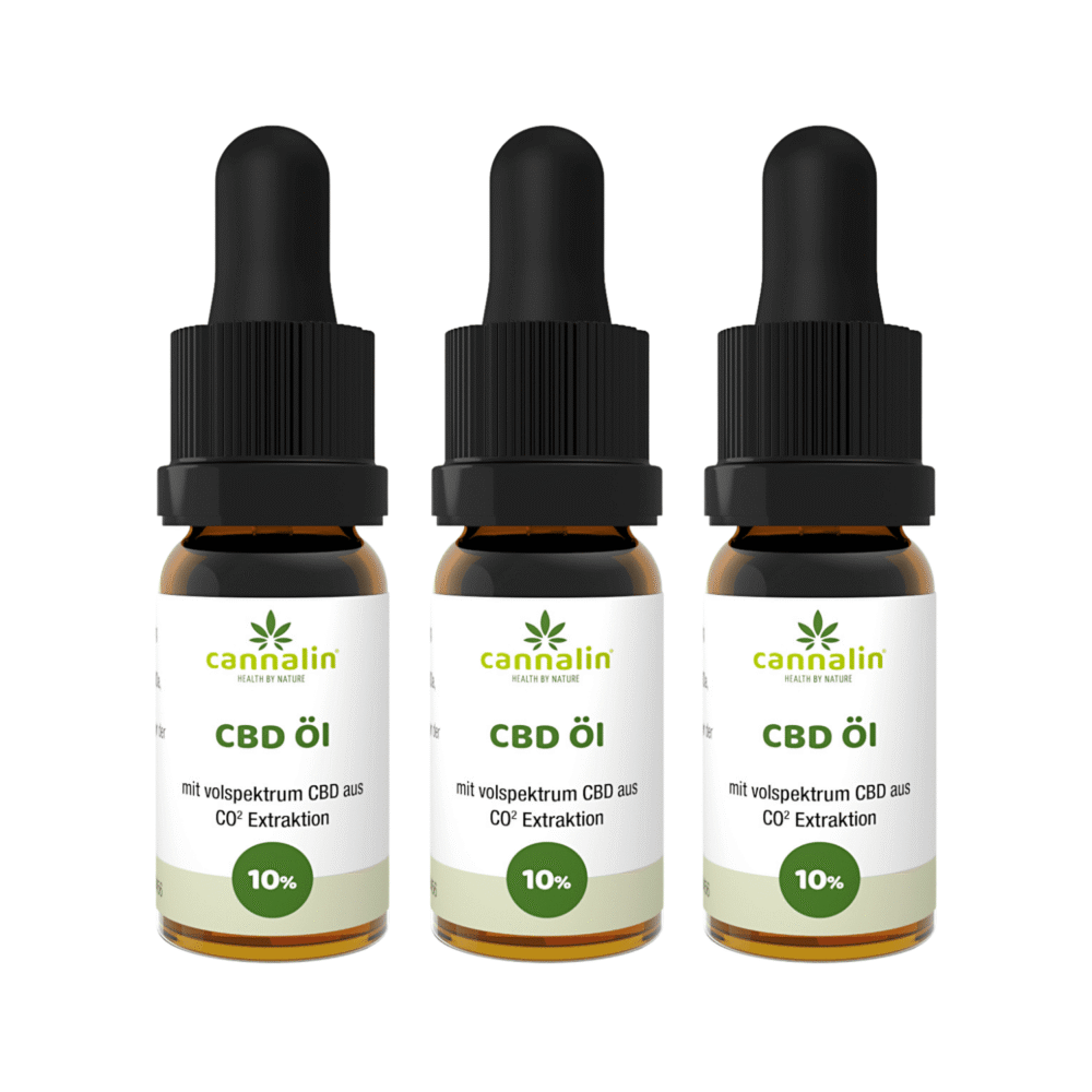 CBD Öl 10% 3 zum Preis von 2 - Cannalin