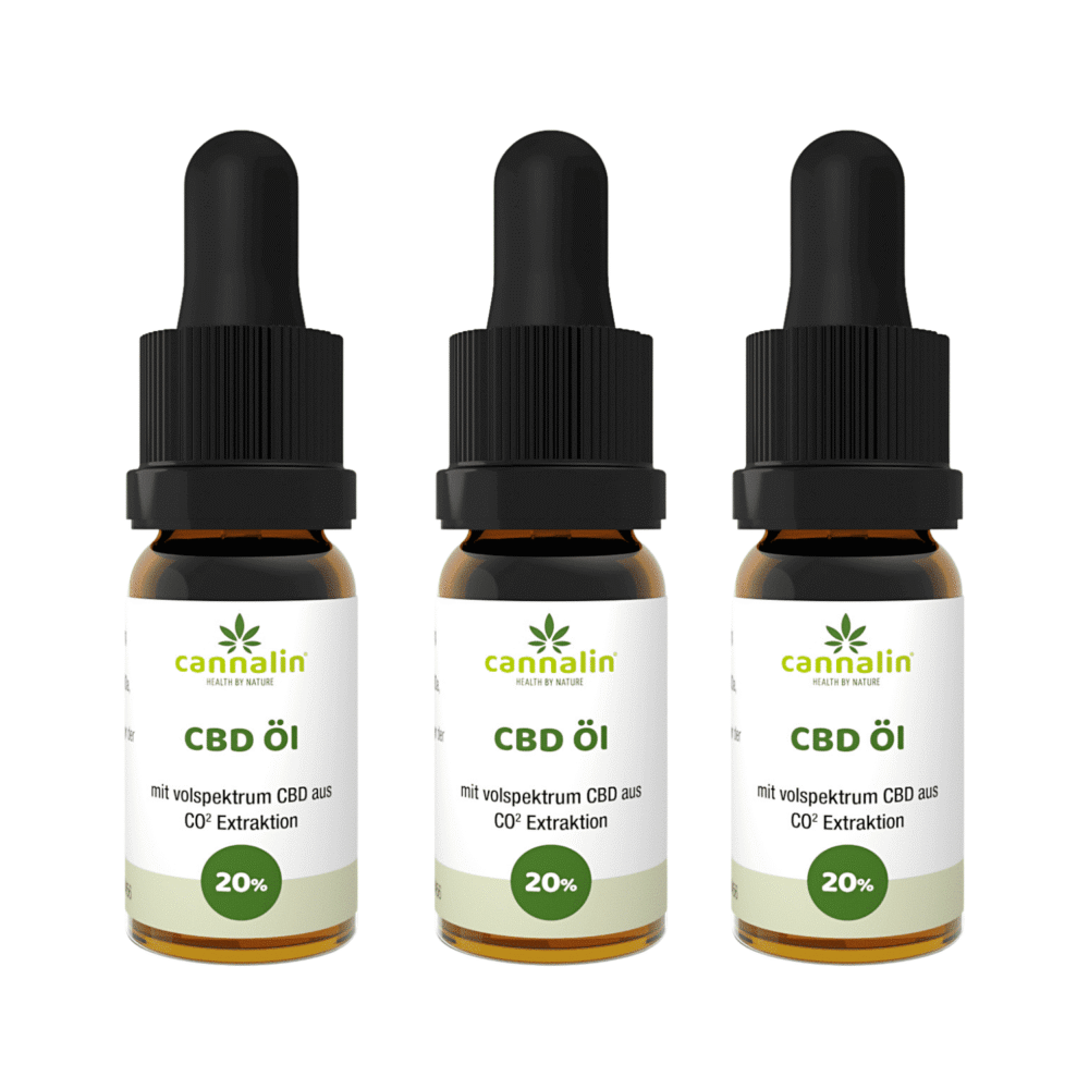 CBD Öl 20% 3 zum Preis von 2 - Cannalin