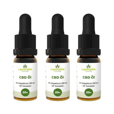 CBD Öl 20% 3 zum Preis von 2 - Cannalin