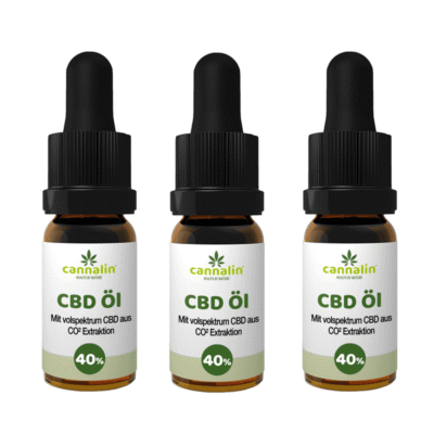CBD Öl 40% 3 zum Preis von 2 - Cannalin