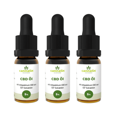 CBD Öl 5% 3 zum Preis von 2 - Cannalin