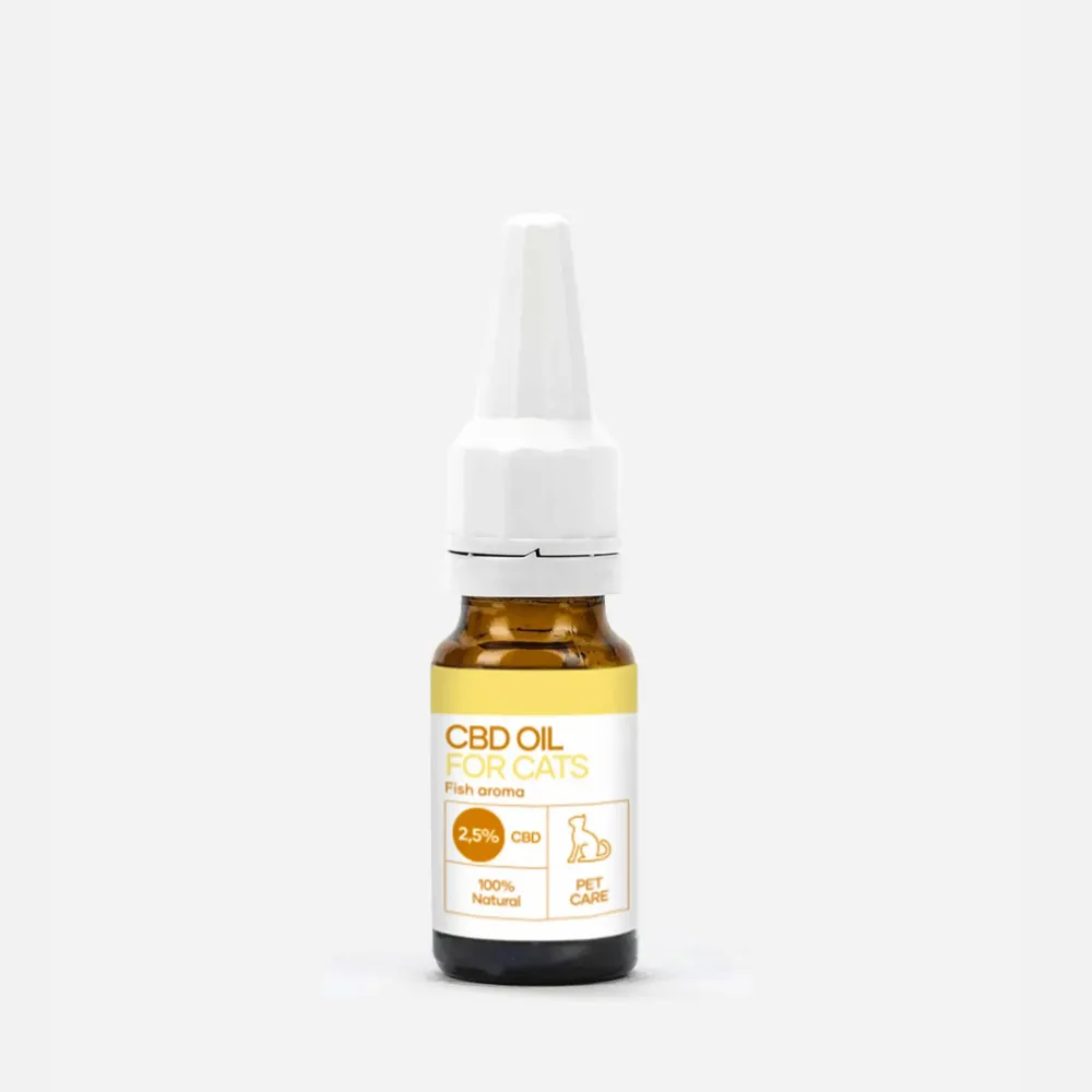 CBD Öl für Katzen Fisch 2