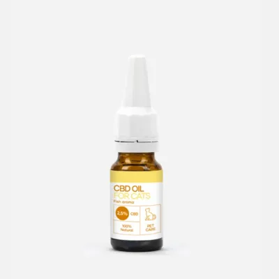 CBD Öl für Katzen Fisch 2