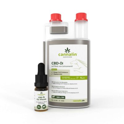 CBD-Öl für Pferde Kombipaket mit 10 ml - Cannalin