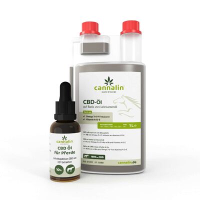 CBD-Öl für Pferde Kombipaket mit 30 ml - Cannalin