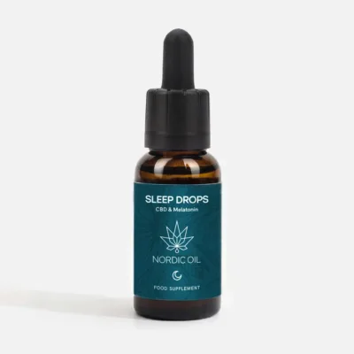 CBD Schlaftropfen mit Melatonin - Nordic Oil
