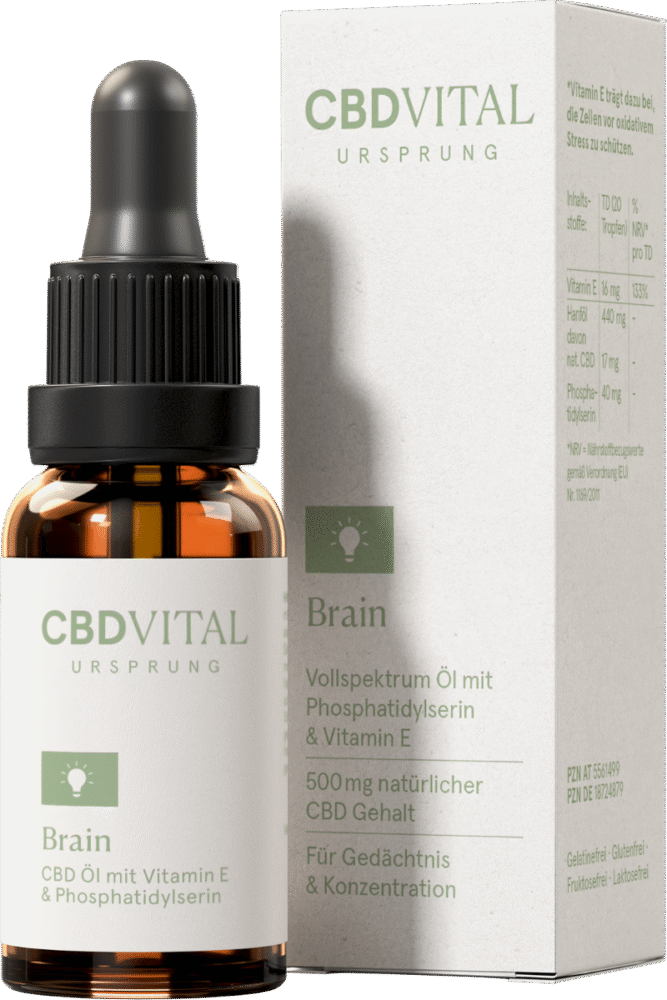 CBD Ursprung BRAIN - CBD Vital