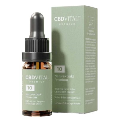 CBD Vital CBD Öl 10% Naturextrakt Premium - CBDwelt