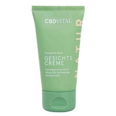 CBD VITAL Gesichtscreme Trockene Haut mit 150mg CBD - CBDwelt