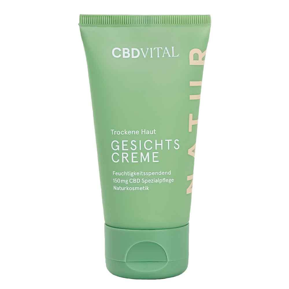 CBD VITAL Gesichtscreme Trockene Haut mit 150mg CBD - CBDwelt