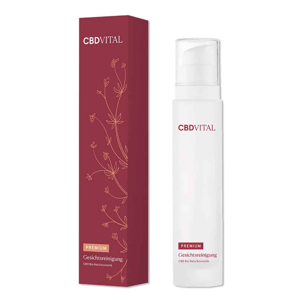 CBD VITAL Premium Gesichtsreinigung mit CBD - CBDwelt