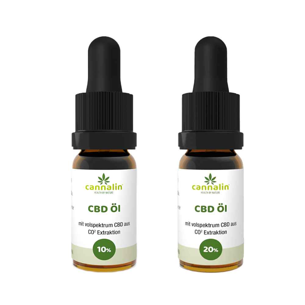 CBD Vollspektrum 10 und 20% - Cannalin