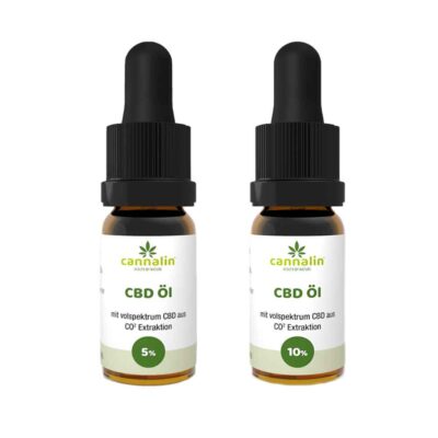 CBD Vollspektrum 5 und 10% - Cannalin
