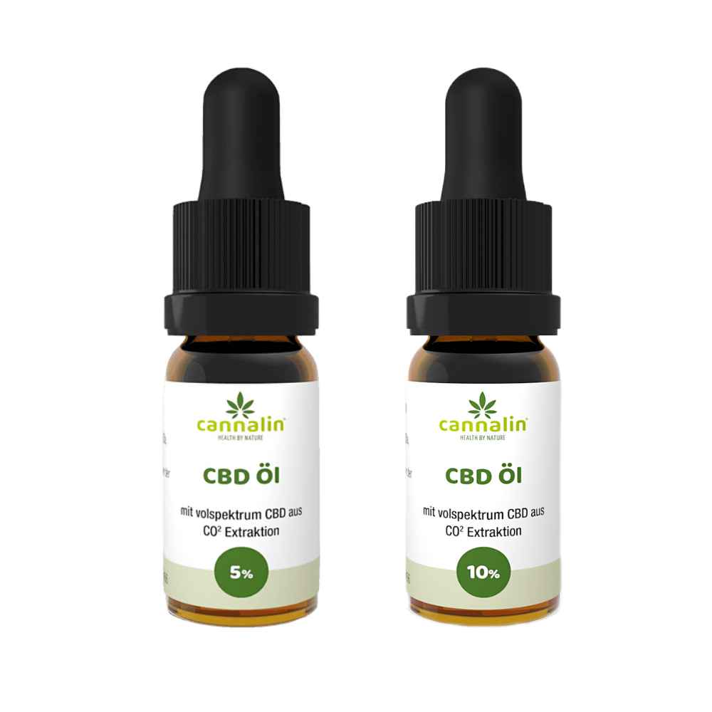 CBD Vollspektrum 5 und 10% - Cannalin