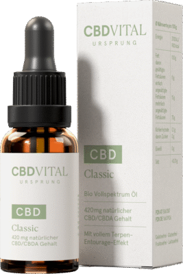 CBD Vollspektrum Öl URSPRUNG Classic - CBD Vital
