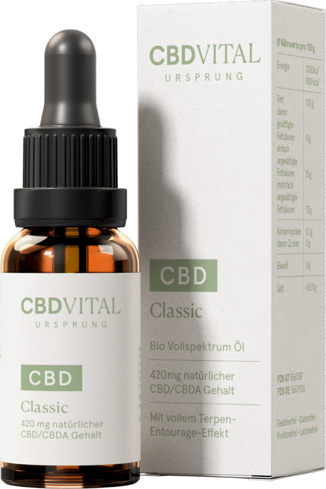 CBD Vollspektrum Öl URSPRUNG Classic - CBD Vital