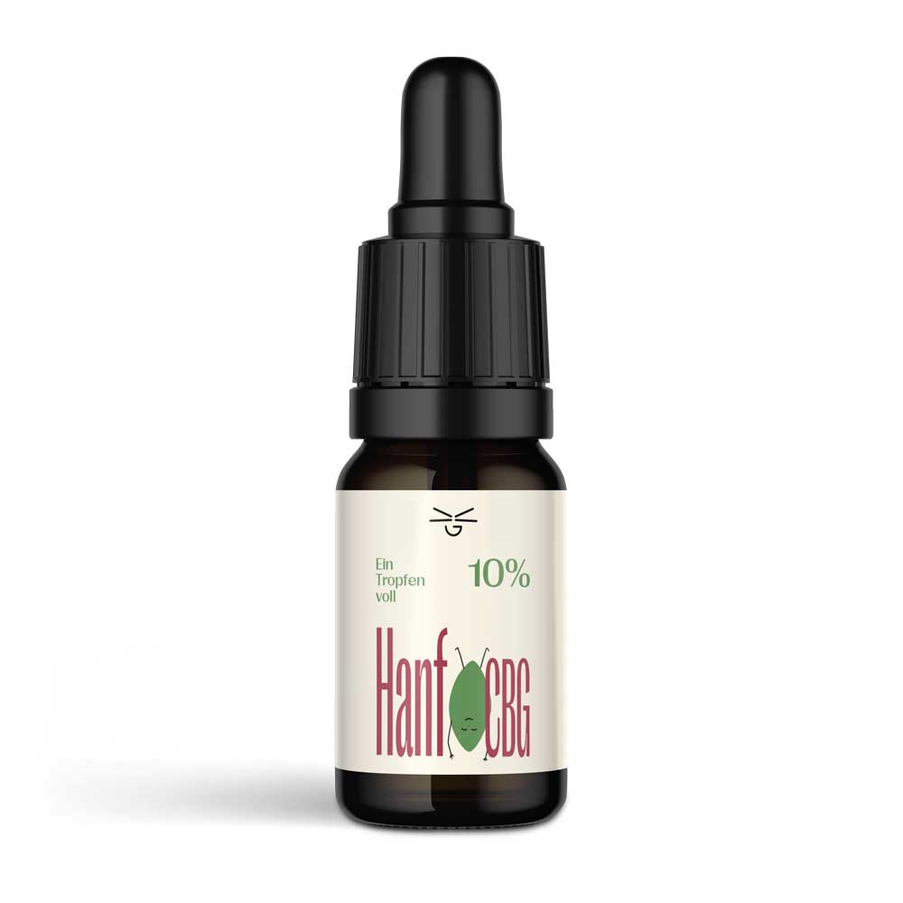 CBG Öl Hanf 10% - Grinsekatzen