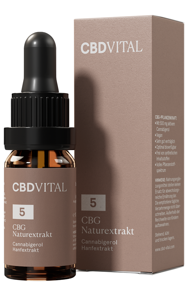 CBG Öl Naturextrakt 5% - CBD Vital