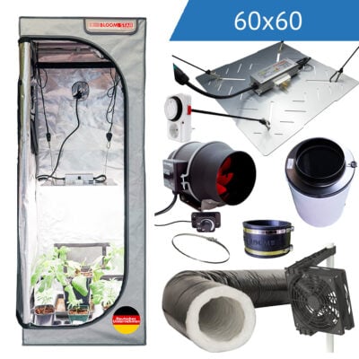 Crescience Komplettset S | 60x60x160 cm | 160 Watt - Grow Guru