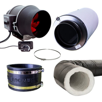 CreScience Super-Silent Abluft Set 150mm - Grow Guru