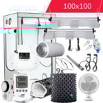 DIY High End LED Growbox Komplettset 100x100 400W