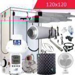 DIY High End LED Growbox Komplettset 120x120 530W