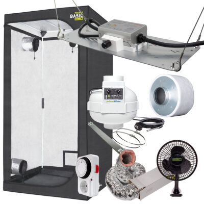 DIY Micro-Komplettset 40x40 54W Habibi Supersilent - Grow Guru